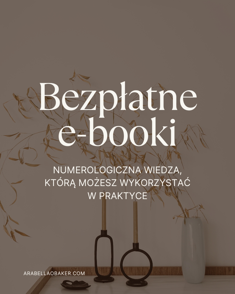 BEZPŁATNE E-BOOKI O NUMEROLOGII